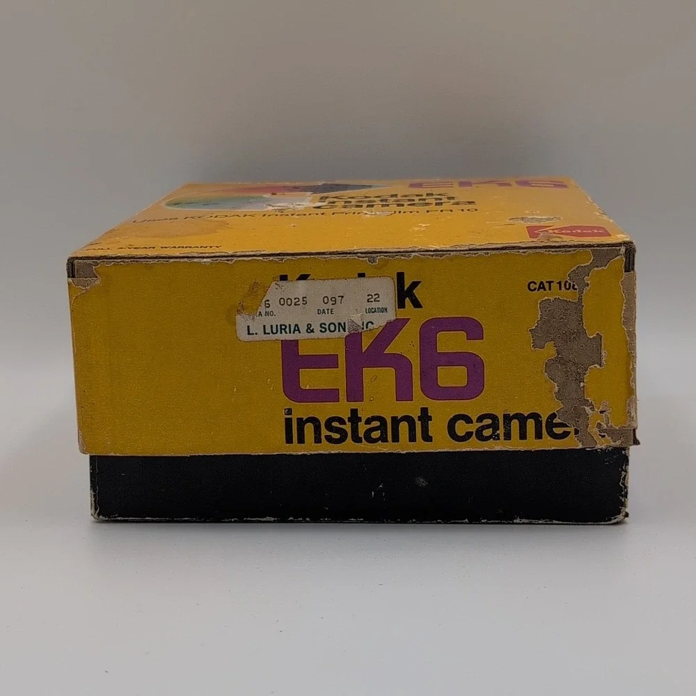 Vintage Kodak EK6 Instant Camera Instant‎ Print Film Camera in Box